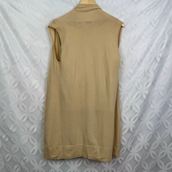 Vintage Neiman Marcus 100% Cashmere Sleeveless Cardigan 2 piece Set Size M - Picture 5 of 14